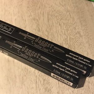 eyeliner- dagger tattoo liner- trooper black
